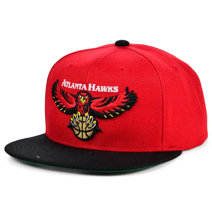 Casquette Atlanta Hawks NBA MN Basic SH Snapback rouge/noir/noir