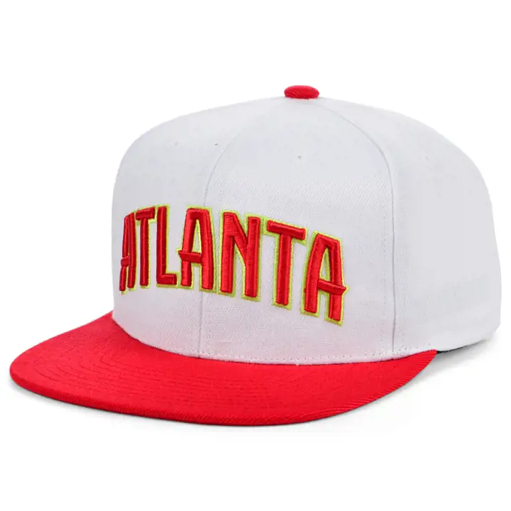 Casquette Snapback NBA MN Basic Atlanta Hawks blanc/rouge