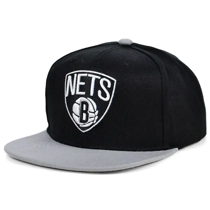 Casquette Brooklyn Nets NBA MN Basic SH Snapback noir/gris