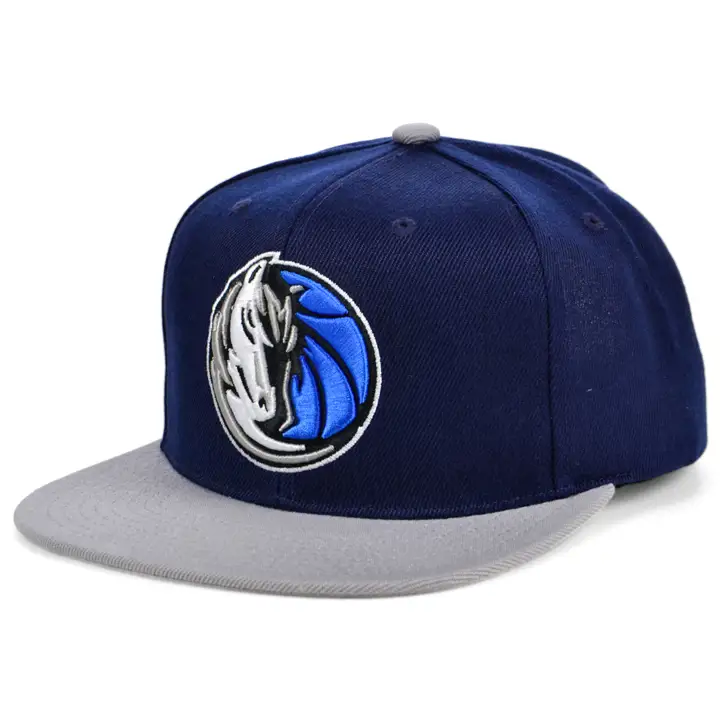 Casquette snapback basique Dallas Mavericks NBA MN marine/gris