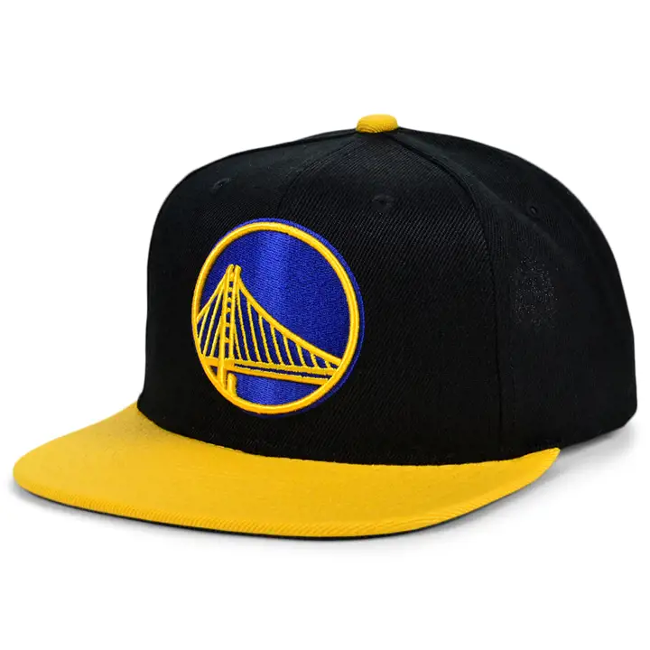 Casquette Golden State Warriors NBA MN Basic SH Snapback noire/or