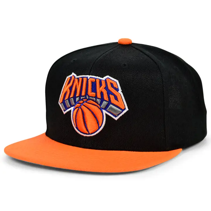 New York Knicks NBA MN Basic SH Snapback noir/orange