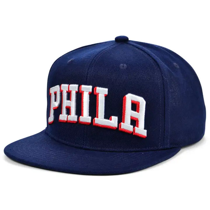 Casquette snapback Philadelphia 76ers NBA MN Basic SH marine