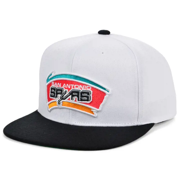 Casquette San Antonio Spurs NBA MN Basic SH Snapback blc/noi/noi