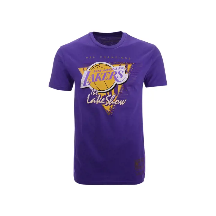 T-shirt Los Angeles Lakers NBA MN Stacked Up violet