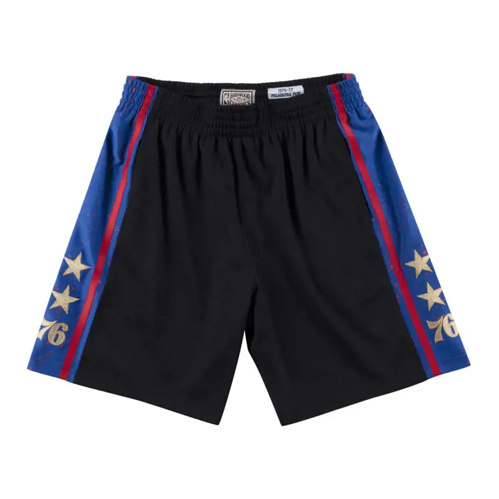 Philadelphia 76ers NBA MN Bague Short noir