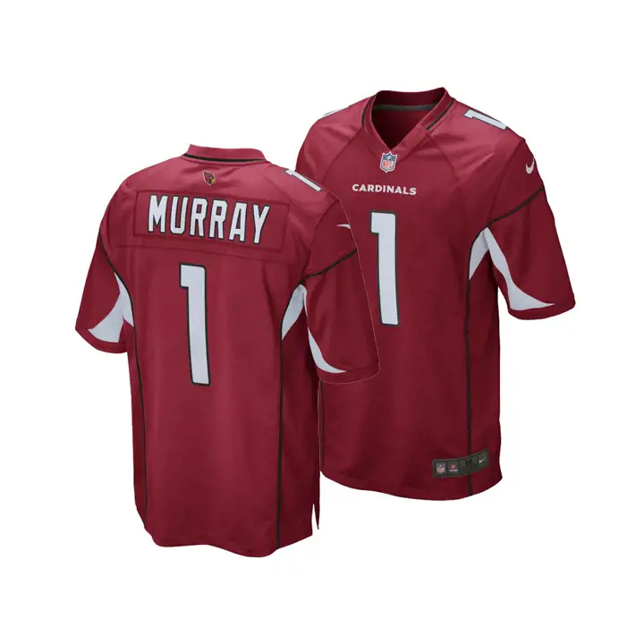 Maillot de match NFL AZ CARDS Kyler Murray rouge