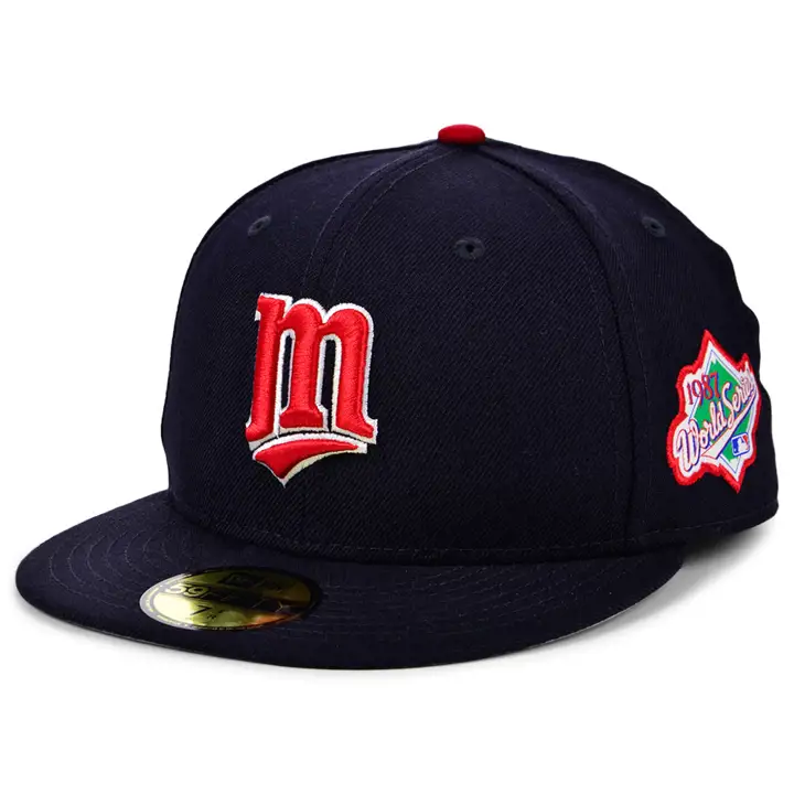 MINNESOTA TWINS MLB World Series Patch 59FIFTY NAVY