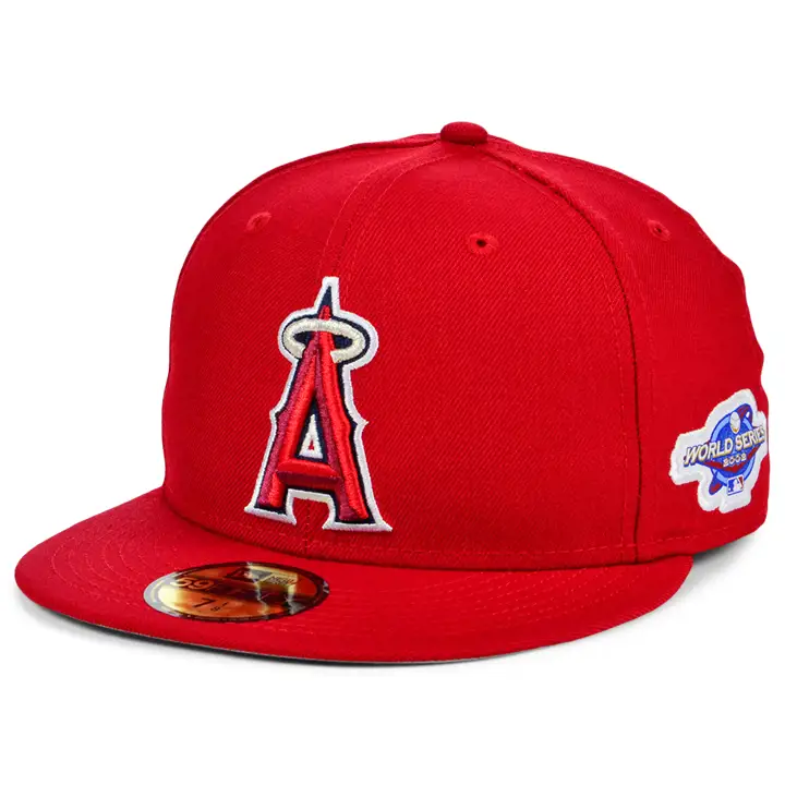 ANAHEIM ANGELS MLB World Series Patch 59FIFTY ROUGE