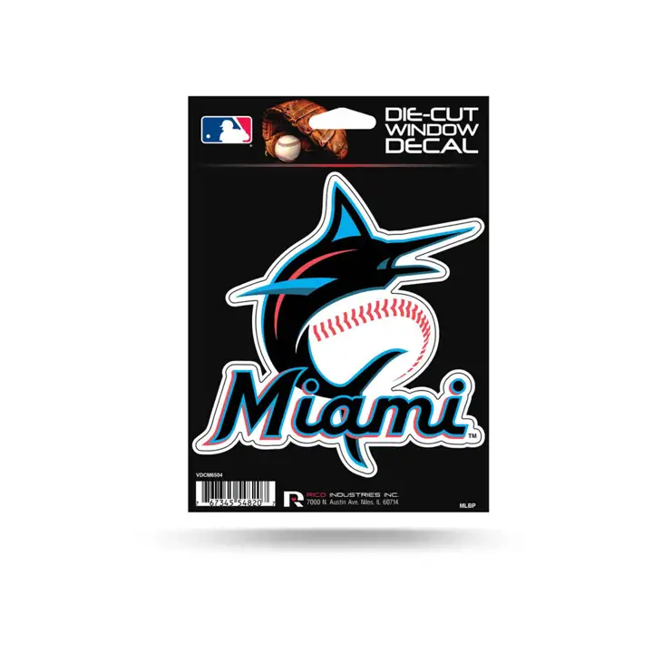 M Marlins Décalque Découpé 4x4 - Couleur Ast