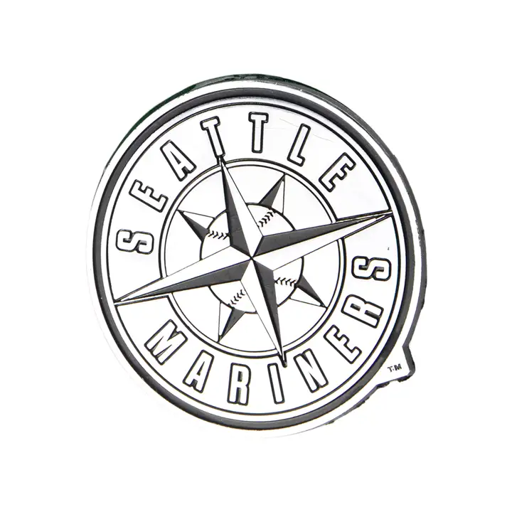 Emblème de voiture Mariners Metal argent