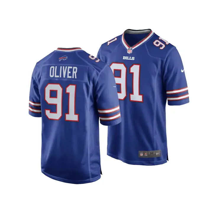 BILLS Maillot de match NFL Ed Oliver rbl