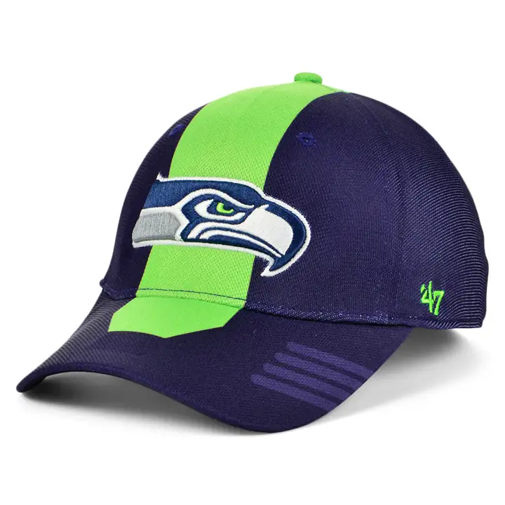 Seattle Seahawks NFL '47 Vertical Solo Flex BLEU MARINE