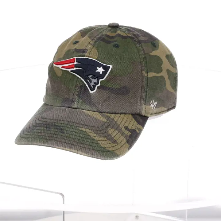 New England Patriots NFL Casquette camouflage réglable '47 Cargo Clean Up