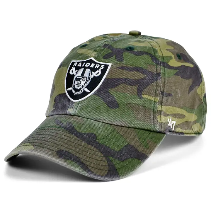 LAS VEGAS RAIDERS NFL '47 Cargo Clean Up CAMO