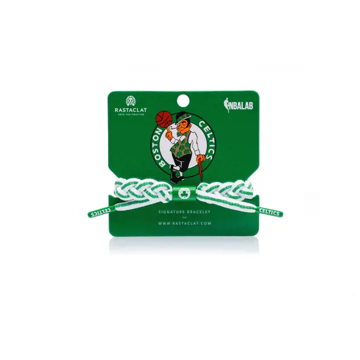 BOSTON CELTICS Rastaclat Classic vert/blanc