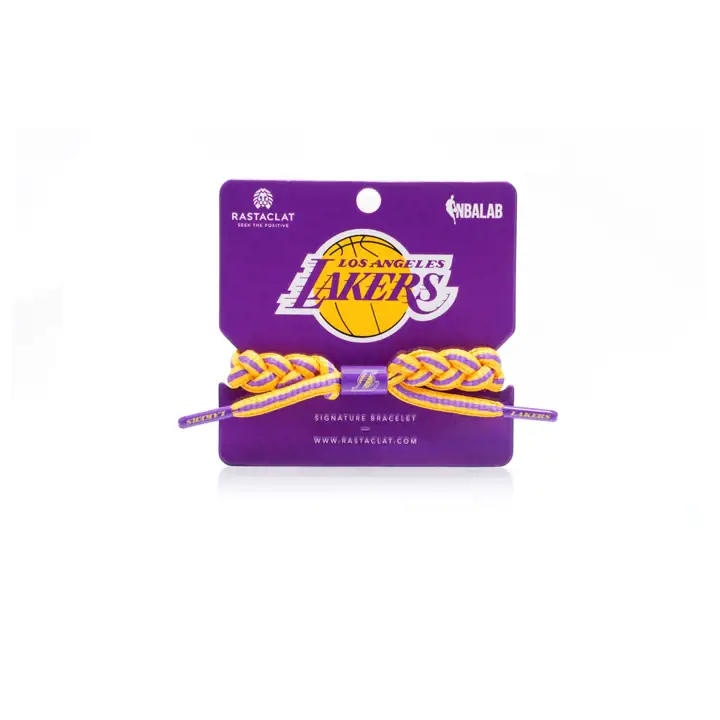 LOS ANGELES LAKERS Rastaclat Classique pur/jaune