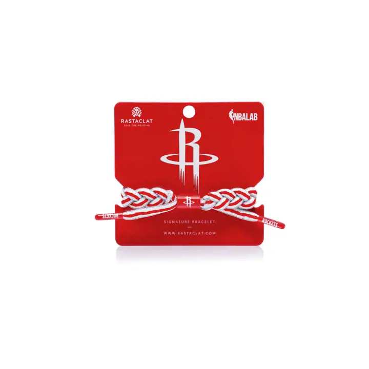 HOUSTON ROCKETS Rastaclat Classic rouge/gris