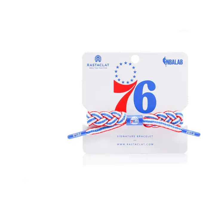 PHILADELPHIA 76ERS Rastaclat Classique bleu/rouge