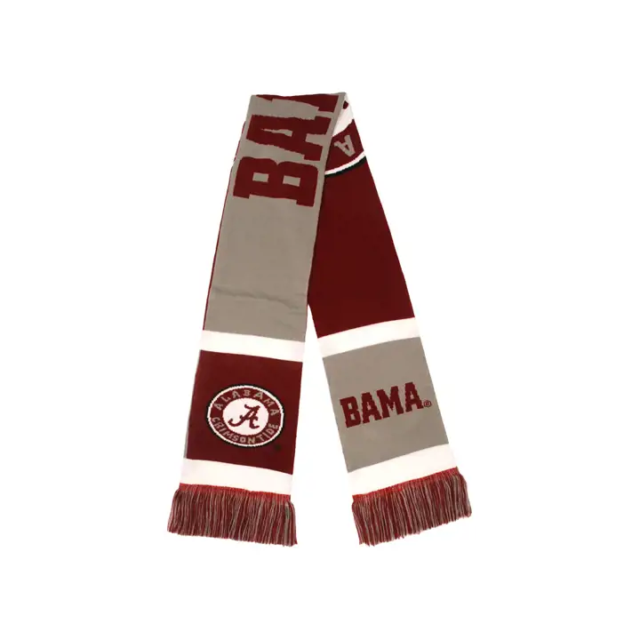 Écharpe courte avec grand logo colorblock Alabama Crimson Tide