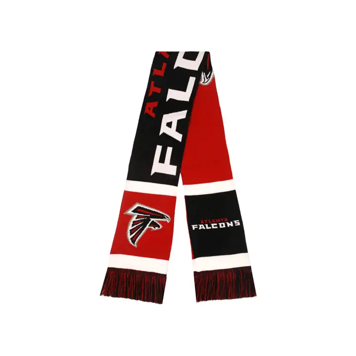 Écharpe courte avec grand logo colorblock des Falcons d'Atlanta ast