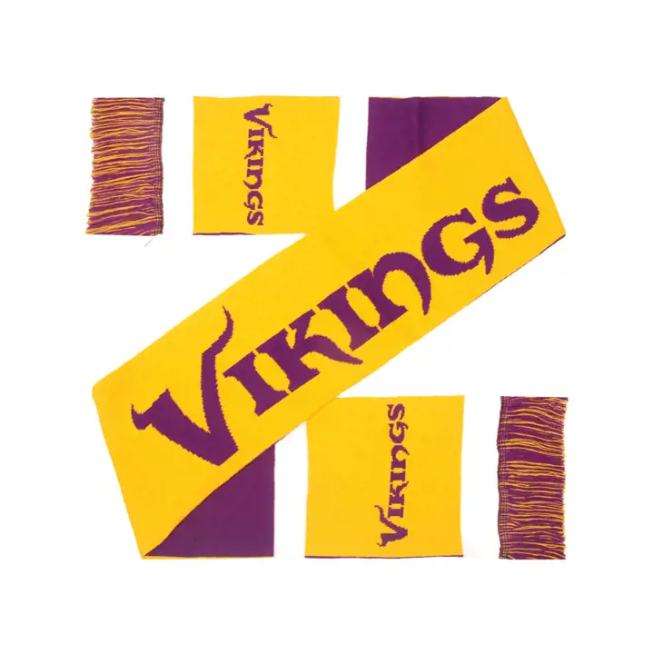 Écharpe courte Minnesota Vikings à grand logo color block