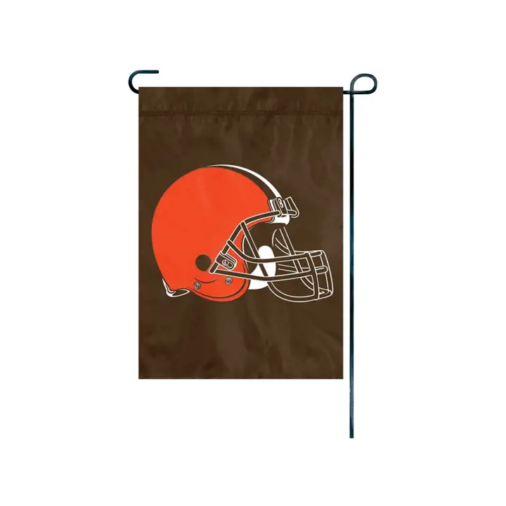 Cleveland Browns – Drapeau de jardin de qualité supérieure – Domicile