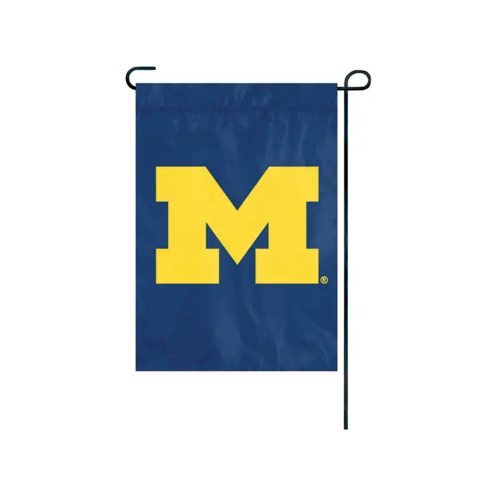 Drapeau de jardin premium Michigan Wolverines - ACCUEIL ast