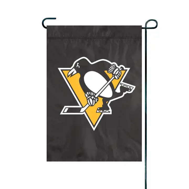 Pittsburgh Penguins - Drapeau de jardin premium - DOMICILE