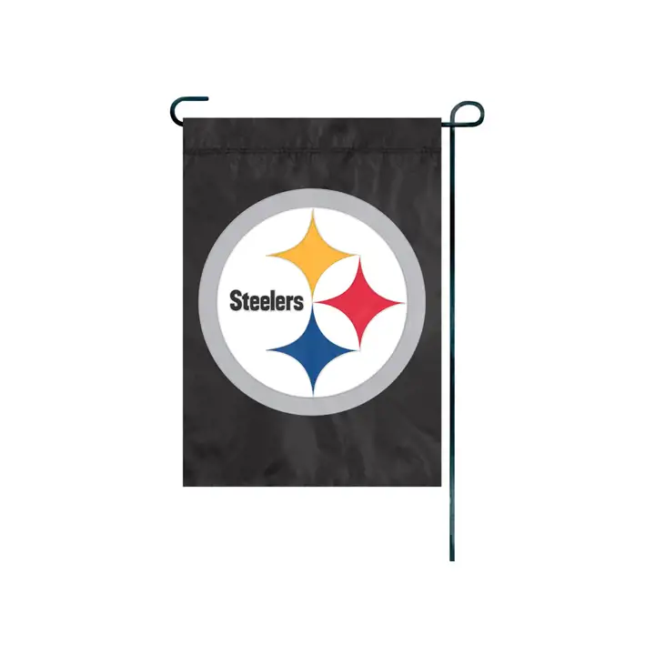 Drapeau de jardin Pittsburgh Steelers de qualité supérieure - À LA MAISON