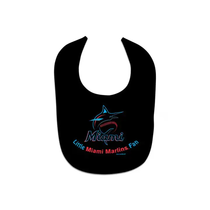 Bavoirs pressionnés M Marlins - Poly Pro Ast