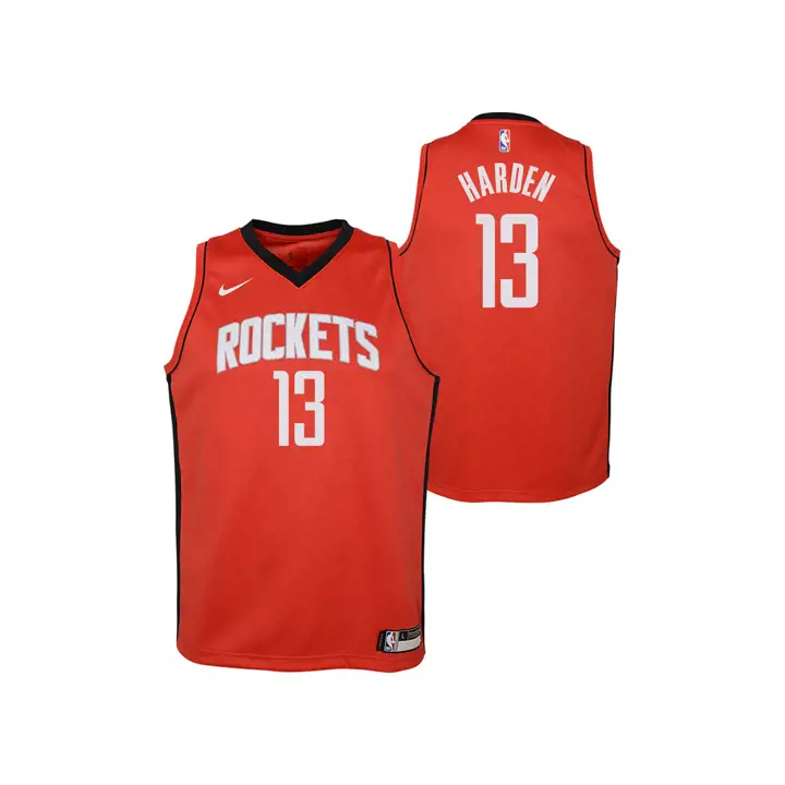 Maillot Swingman NBA Jeune ROCKETS Icône James Harden rouge
