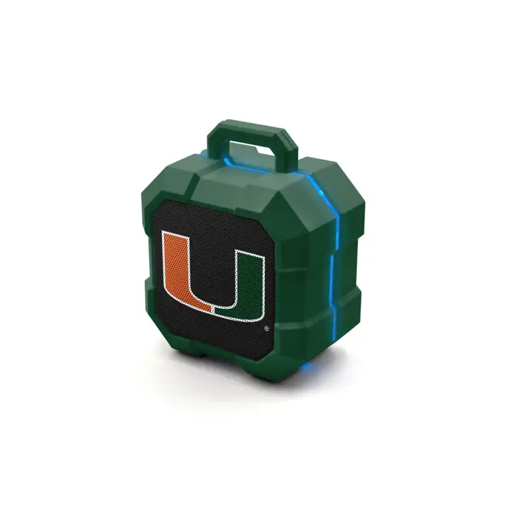 Enceinte lumineuse LED Shockbox Miami Hurricanes