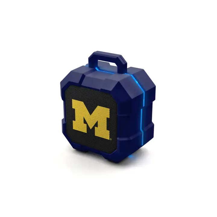 Haut-parleur LED Shockbox Michigan Wolverines