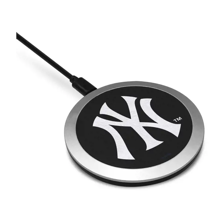 Chargeur sans fil New York Yankees noir