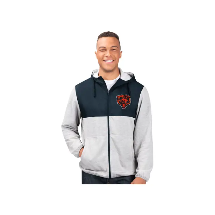 Veste de transition Chicago Bears NFL Intermission 19 gri/ma