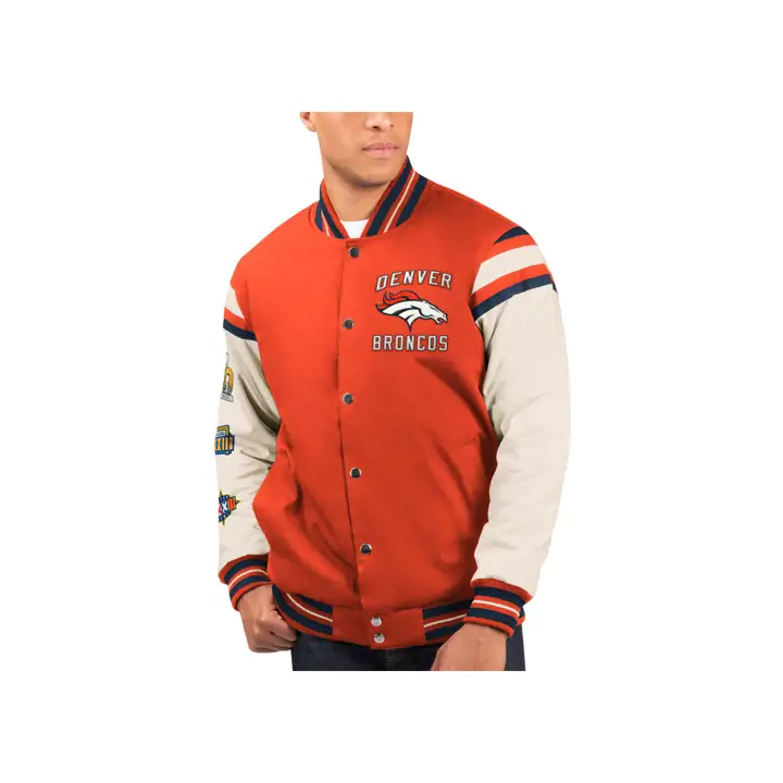 Blouson Teddy Denver Broncos NFL Victory Formation Commemoratif