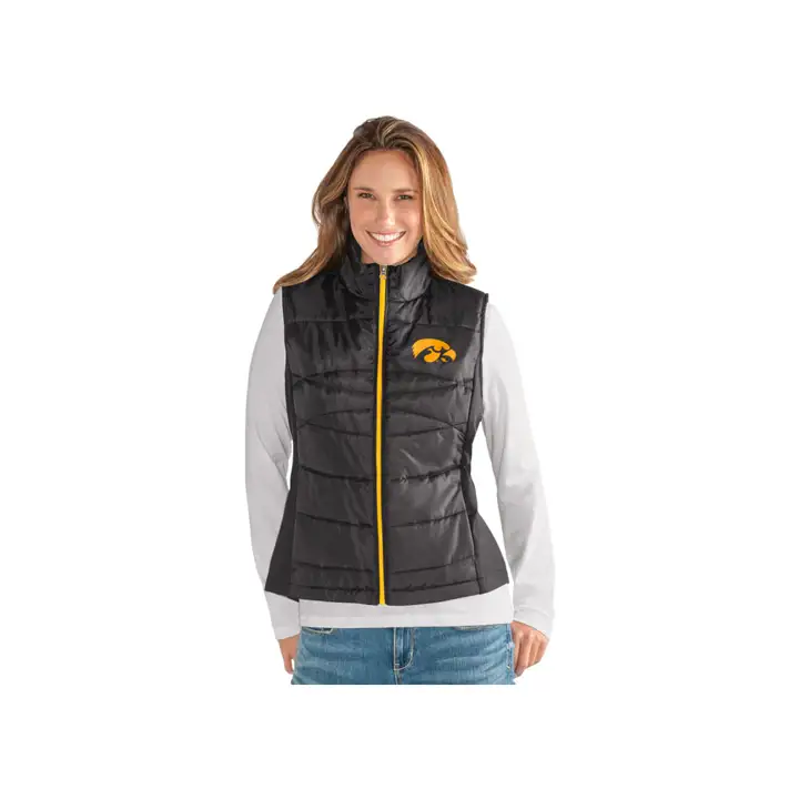 Doudoune sans manches femme Iowa Hawkeyes NCAA 19 BLK