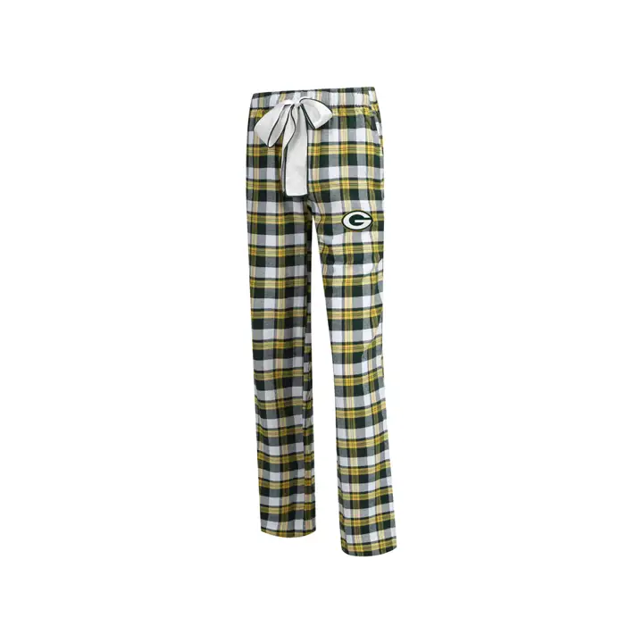 Pantalon de pyjama en flanelle Piedmont pour femme NFL Green Bay Packers 19 dk