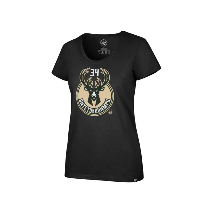 BUCKS NBA Tee club des joueuses 19 Giannis Antetokounmpo f