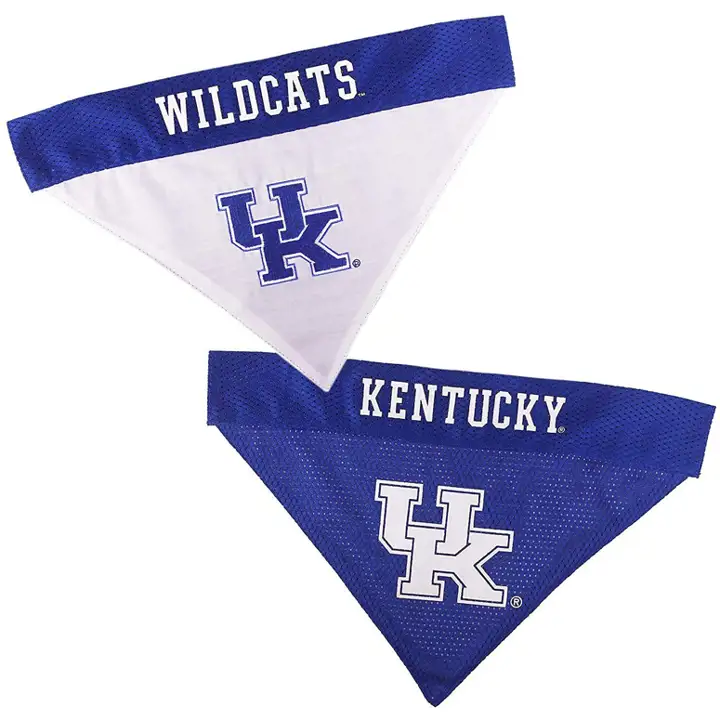 Bandana réversible pour animaux Kentucky Wildcats