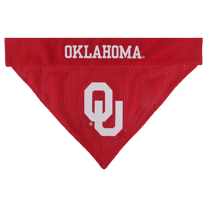 Bandana réversible pour animaux de compagnie Oklahoma Sooners Ast