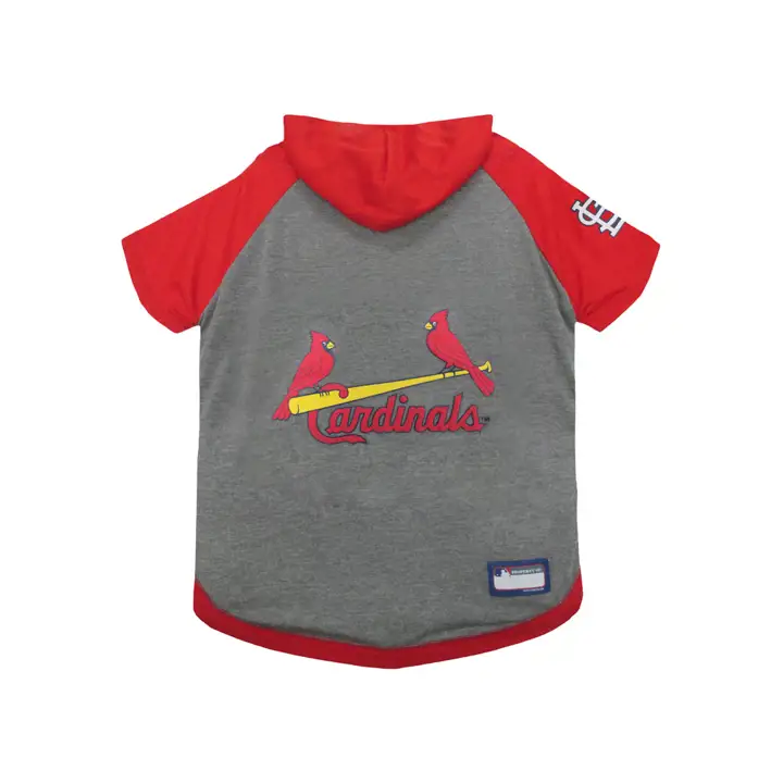 St. Louis Cardinals - T-shirt à capuche pour animaux domestiques Ast