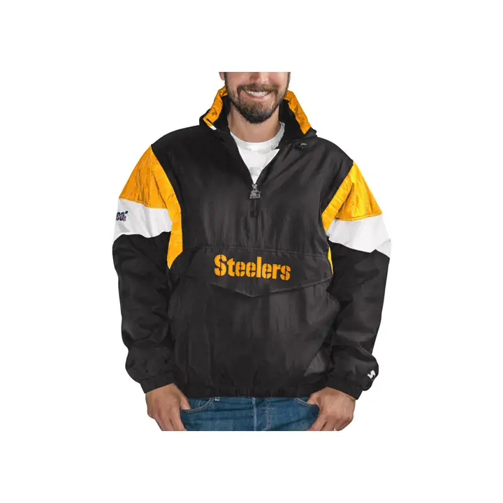 Pittsburgh Steelers NFL 100th Starter Breakaway Pullover 19