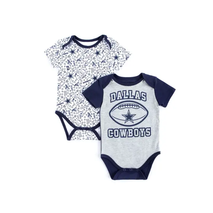 Grenouillère Cowboys NFL Goodwin 2 paires, taille nourrisson, 19, coloris marine