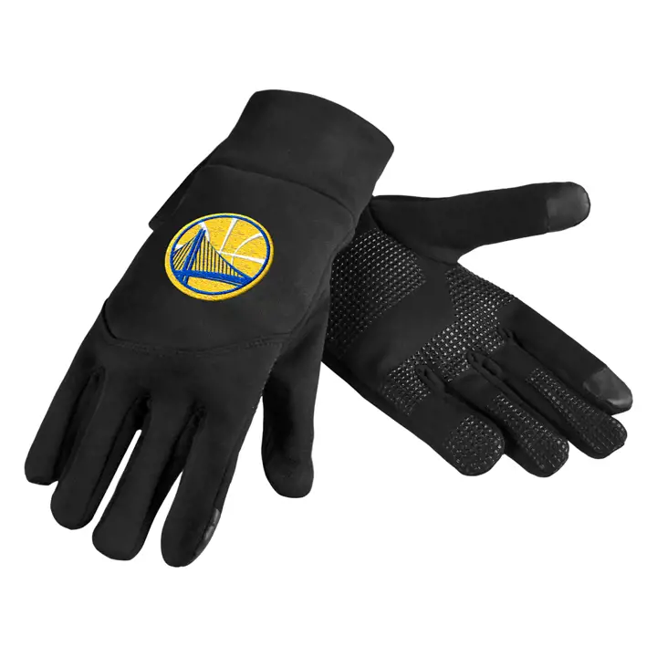 Golden State Warriors Gant tactiles néoprène haut de gamme noir