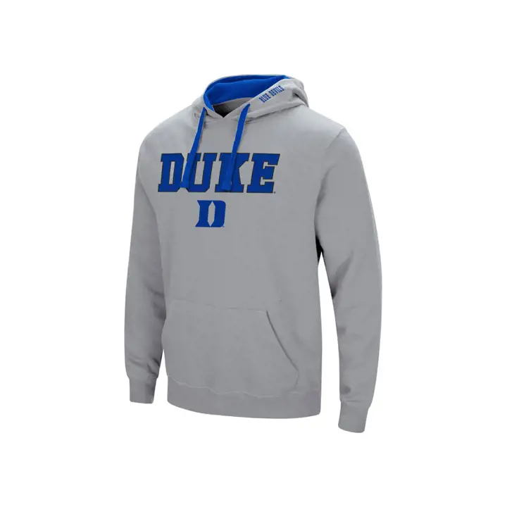 Sweat à capuche Duke Blue Devils NCAA Arch & Logo gris