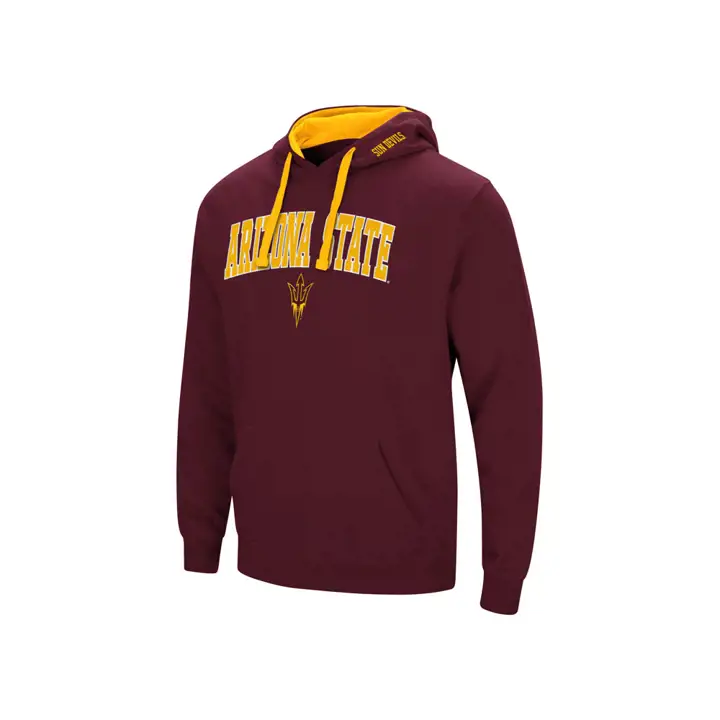 Arizona State Sun Devils 2F NCAA Arch & Logo Sweat à Capuche mar