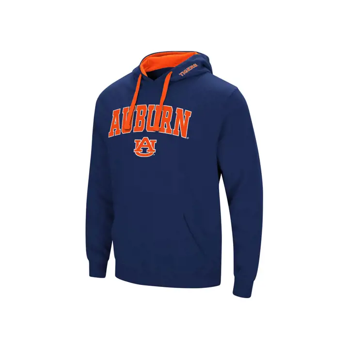 Auburn Tigers 2F NCAA sweat à capuche avec logo et inscription - bleu marine