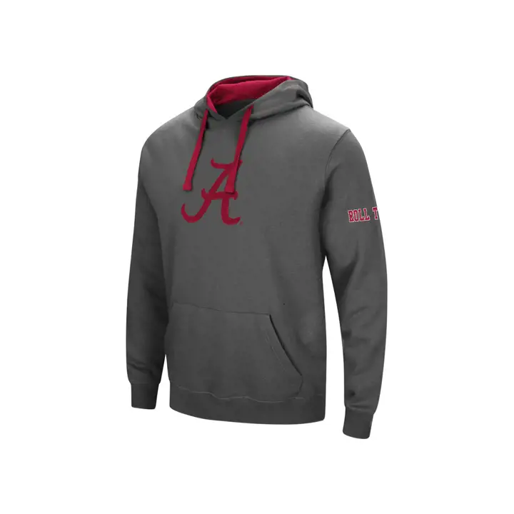 Sweat à capuche Alabama Crimson Tide 2F NCAA Big Logo Anthracite